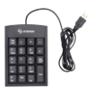 Imagen de Teclado Numérico Steren USB Extra Plano 19 Teclas Color Negro
