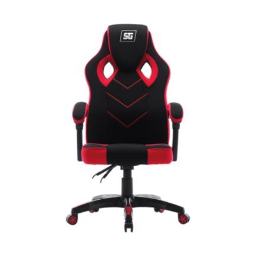 Imagen de Silla Gamer Vorago Start The Game CGC301 Reclinable Soporta 120Kg Máx Color Negro-Rojo
