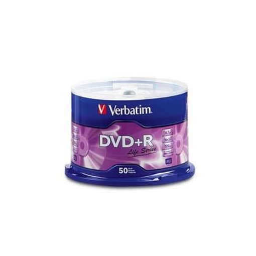 Imagen de DVD+R VERBATIM 4.7GB 16X SPINDLE C/50