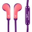 Imagen de Audífonos Perfect Choice In-Ear Alámbricos 3.5mm con Estuche Bubble Gum Color Rosa-Morado