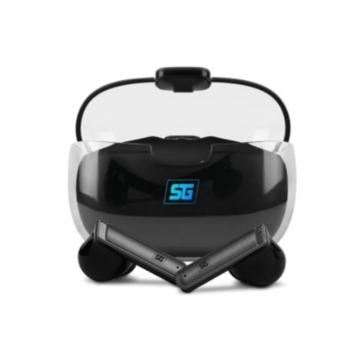 Imagen de Audífonos Vorago Start The Game ESB-301-PRO Bluetooth TWS Touch Estuche de Carga LED Color Negro