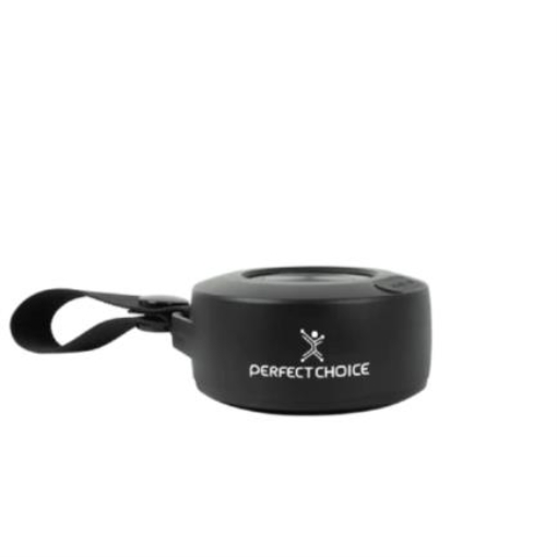 Imagen de Bocina Perfect Choice Handy Portátil Inalámbrica Batería Recargable Luz RGB Color Negro