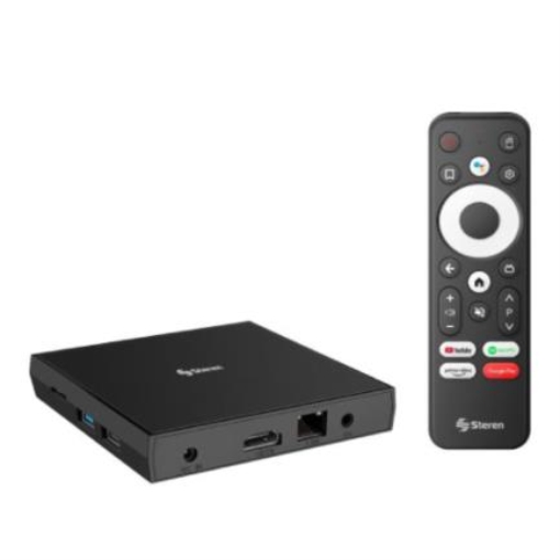 Imagen de Sistema Android TV Box Steren Google Chrome Cast Color Negro