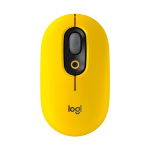 Imagen de Mouse Logitech Pop Inalámbrico con Función Emojis Personalizable 1000dpi Color Blast