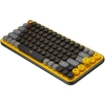 Imagen de Teclado Logitech POP KEYS Inalámbrico con Función Emojis Personalizables Blast Color Amarillo-Negro