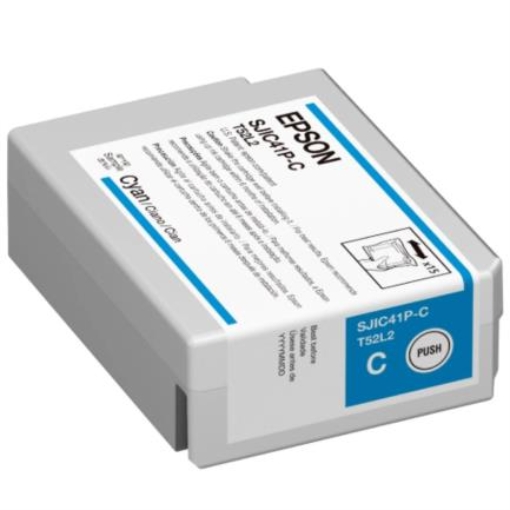 Imagen de Tinta Epson SJIC41P-C para ColorWorks C4000 Color Cian
