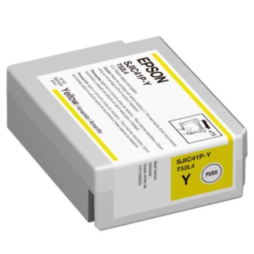Imagen de Tinta Epson SJIC41P-Y para ColorWorks C4000 Color Amarillo