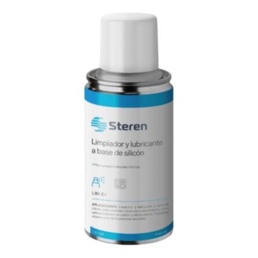 Imagen de Limpiador y Lubricante Steren con Base de Silicón 170ml