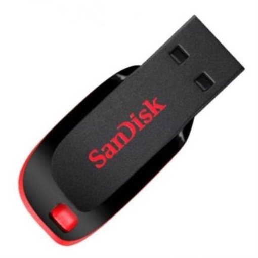 Imagen de Memoria USB SanDisk Cruzer Blade 64 GB 2.0 Color Negro
