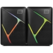 Imagen de Bocinas Vorago Start The Game SPK-108 RGB Sonido 2.0 Alimentación USB/3.5mm Color Negro