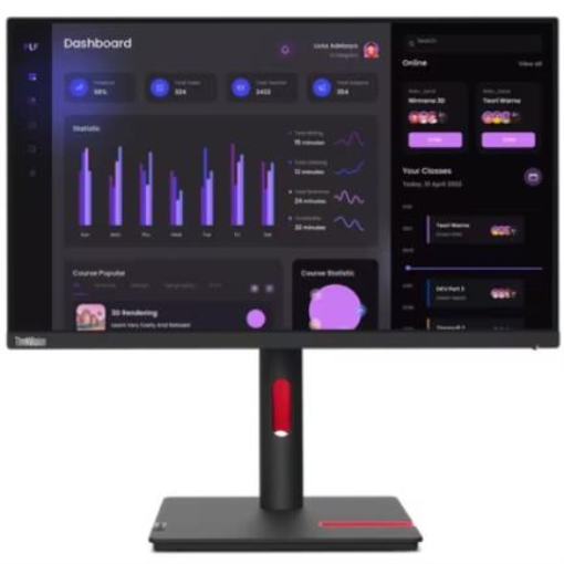 Imagen de Monitor Lenovo ThinkVision T24i-30 23.8" Resolución 1920x1080 Panel IPS