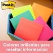 Imagen de Notas Adhesivas 3M Post It Cubo Neón 3x3 400 Hojas