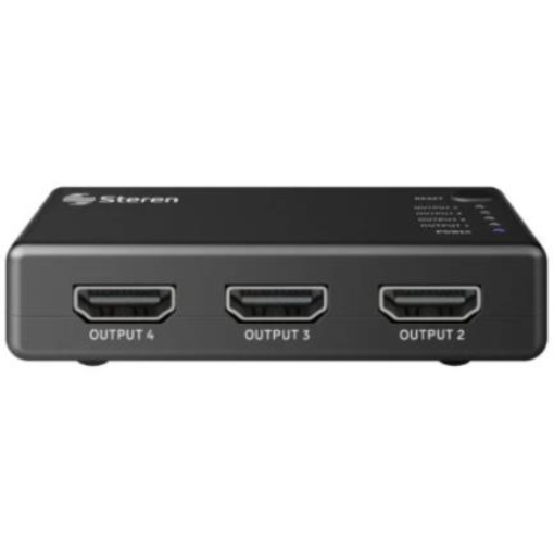 Imagen de Divisor Steren HDMI de 4 Puertos con Booster UHD 4K