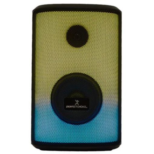 Imagen de Bocina Perfect Choice Rampage Profesional Portable RGB 30W Color Negro
