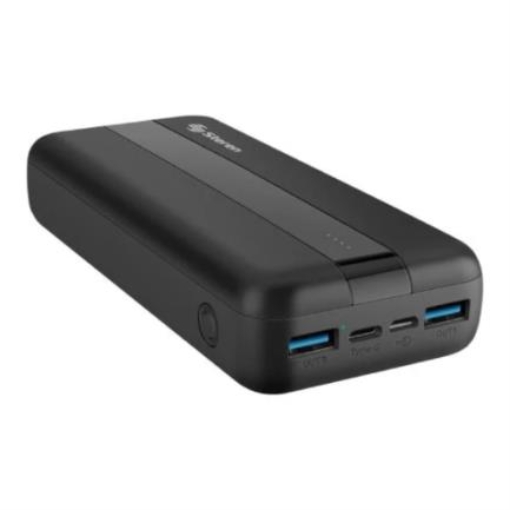 Imagen de Power Bank Steren 20000mAh Carga Rápida 2 Salidas USB-C