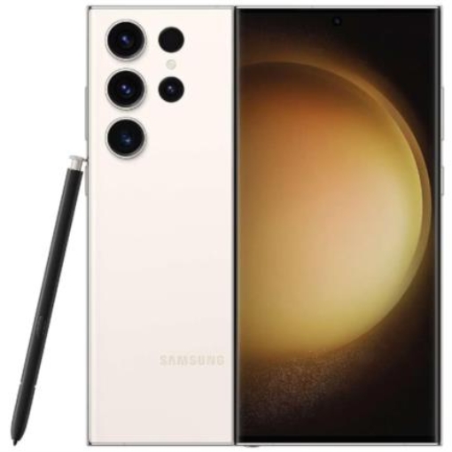 Imagen de Smartphone Samsung S23 Ultra 6.8" 256GB/12GB Cámara 200MP+12MP+10MP+10MP/12MP Octacore Android 13 Color Crema