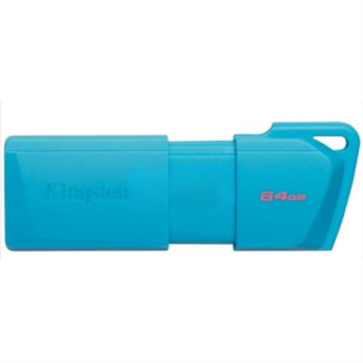 Imagen de Memoria USB Kingston DataTraveler Exodia M 64GB USB 3.2 Gen 1 Color Turquesa