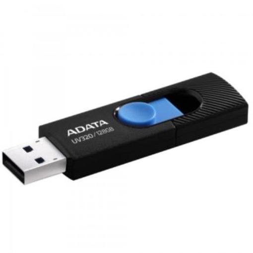 Imagen de Memoria USB Adata UV320 128 GB 3.2 Color Negro-Azul