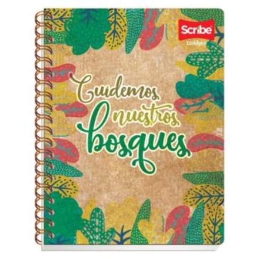 Imagen de Cuaderno Scribe Espiral Doble Profesional 100H Ecológico 24P