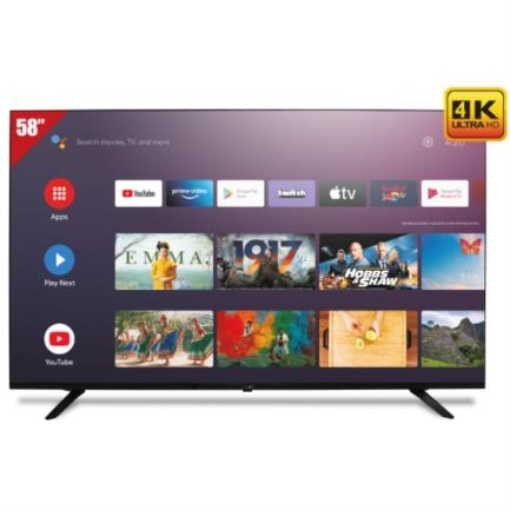 Imagen de Televisor Lanix LED 58" Smart TV UHD 4K Resolución 3840x2160 Compatible Hey Google/Chromecast