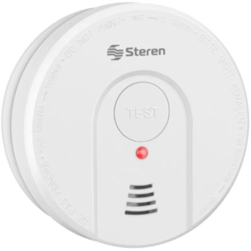 Imagen de Alarma de Humo Steren con Zumbador Tono de 85 dB