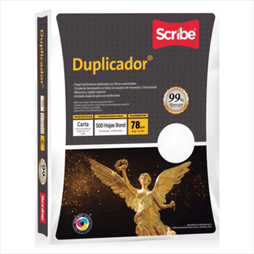 Imagen de Papel Cortado Scribe Duplicador 99% de Blancura 78gr Caja C/5000 Hojas