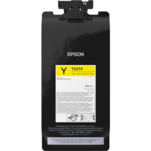 Imagen de Tinta Epson UltraChrome T52Y XD3 Alta Capacidad 1.6L Color Amarillo