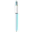 Imagen de Bolígrafo BIC 4 Color Fun Punto Mediano 1.0mm C/6 Pzas