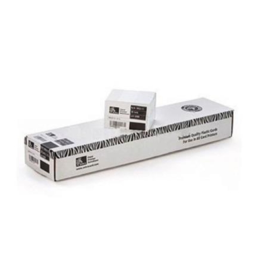 Imagen de Tarjetas PVC Blancas Zebra de 300MIL con 500 piezas