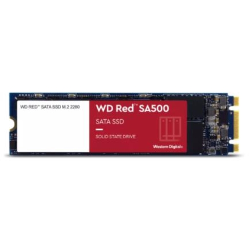 Imagen de SSD Interno Western Digital Red SA500 1TB M.2 2280 SATA lll Lect 560/530 MBs para NAS