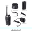 Imagen de Radio Intercomunicador Steren Profesional Portátil Hasta 7km de Alcance 7W Color Negro