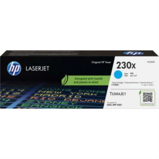 Imagen de Tóner HP Original LaserJet 230X Color Cian