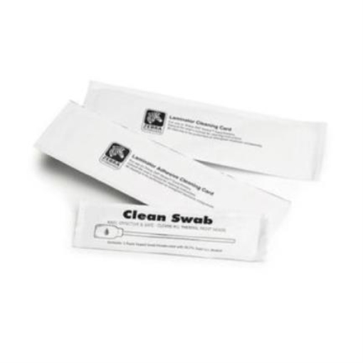 Imagen de Kit Tarjetas de Limpieza Zebra 5 Tarjetas ZC100/300 Color Blanco