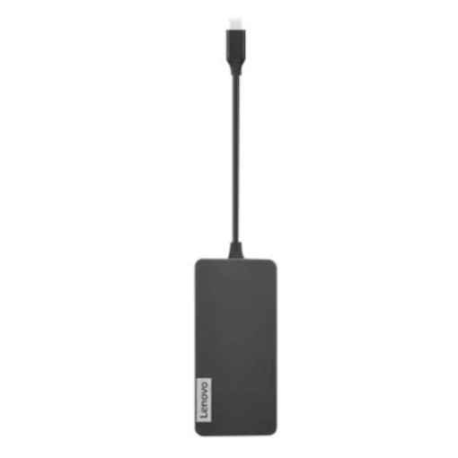 Imagen de Docking Lenovo 1xUSB-C 2xUSB 3.0 1xHDMI TF/SD Negro
