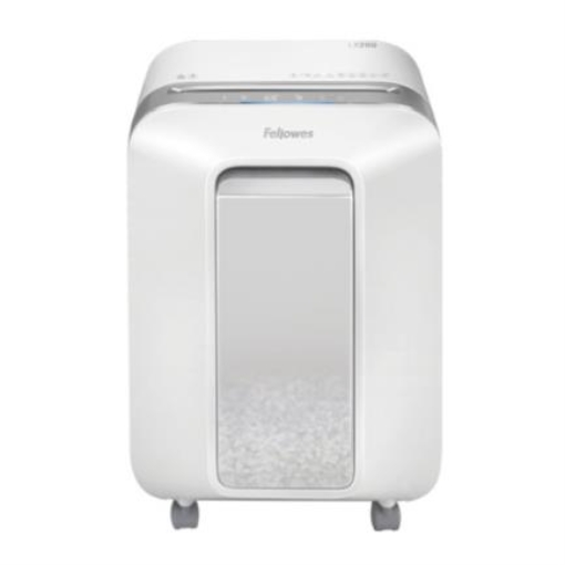 Imagen de Trituradora Fellowes Powershred LX200 Microcorte 12 Hojas 6 Galones Color Blanco