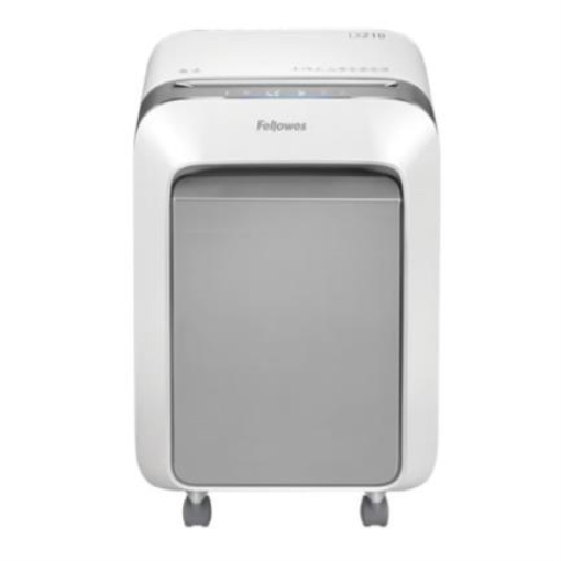 Imagen de Trituradora Fellowes Powershred LX210 Microcorte 16 Hojas 6 Galones Color Blanco