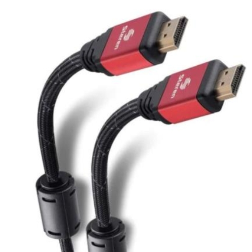 Imagen de Cable HDMI Steren 4K con Filtros de Ferrita Tipo Cordón 1.8m