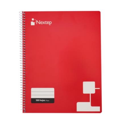 Imagen de Cuaderno Nextep Profesional Raya 100 Hojas Espiral