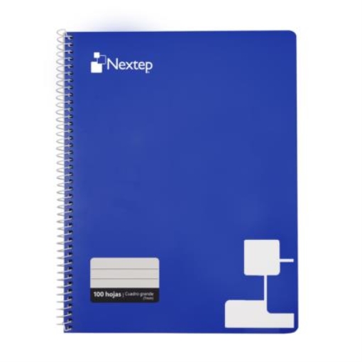Imagen de Cuaderno Nextep Profesional Cuadro Grande C7 100 Hojas Espiral