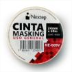 Imagen de Cinta Masking Nextep Uso General 24mm x 50mts