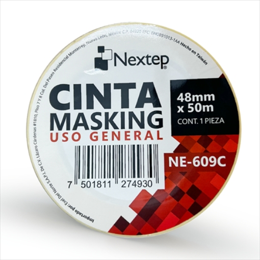 Imagen de Cinta Masking Nextep Uso General 48mm x 50mts