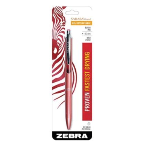 Imagen de Bolígrafo Zebra Rollerball Punto Mediano 0.7mm Tinta Gel Sarasa Grand Rosa