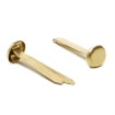 Imagen de Broche Latonado Baco Tipo Alemán No.6 a 31 mm C/100 Broches