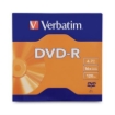 Imagen de DVD-R Verbatim 4.7GB 16X C/50 Piezas