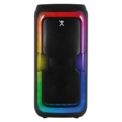Imagen de Bafle Perfect Choice Joy 8" Inalámbrica Batería 3600 mAh Iluminación RGB con Micrófono Color Negro