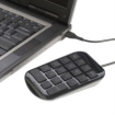 Imagen de Teclado Numérico Targus Alámbrico USB con Inclinación Ergonómica Color Negro