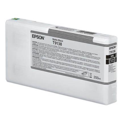 Imagen de TINTA EPSON ULTRACHROME HD MATTE NEGRO 200 ML