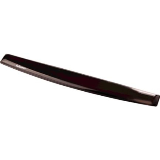 Imagen de Reposa Muñecas Fellowes para Teclado de Gel Crystal Color Negro