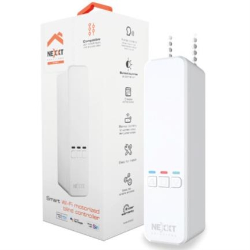 Imagen de Controlador de Persianas Nexxt Home NHA-B100 Control por Voz ABS Blanco
