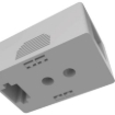 Imagen de Caja de Montaje Nexxt Solutions Superficial 1 Puerto RJ45 Cat5e Blanco